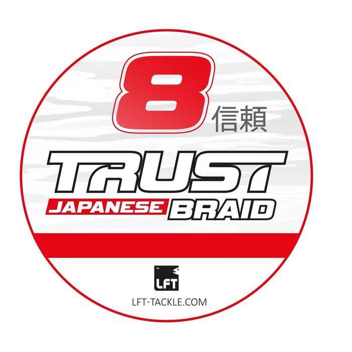 Lft Trust 8-Braid Pe Red 150 meter