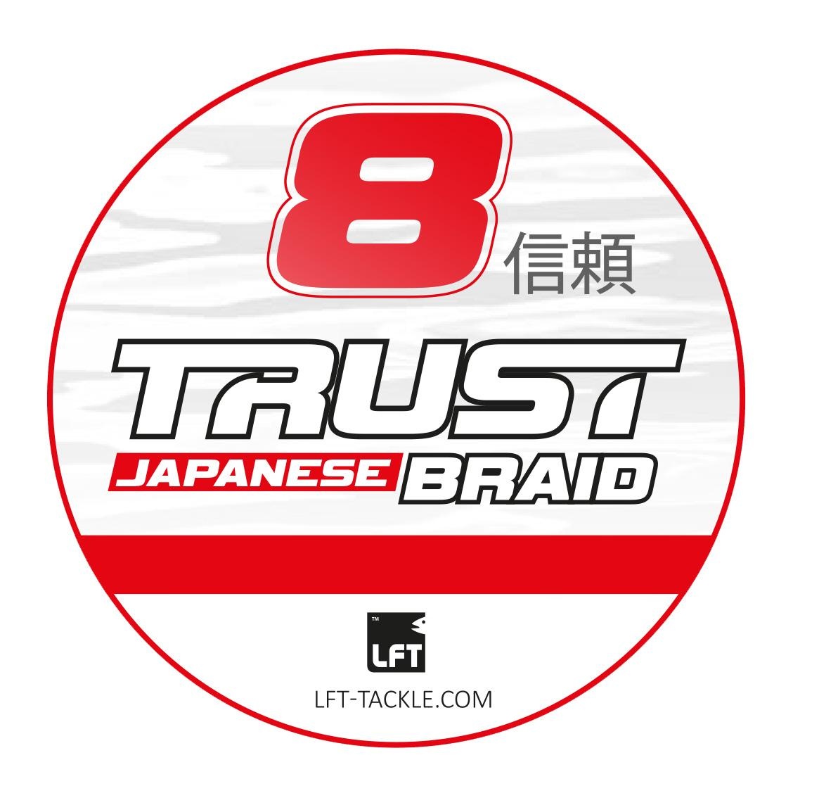 Lft Trust 8-Braid Pe Red 150 meter
