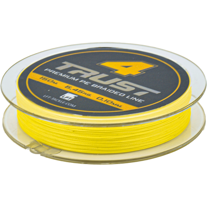 Lft Trust 4-Braid PE Yellow 150 meter