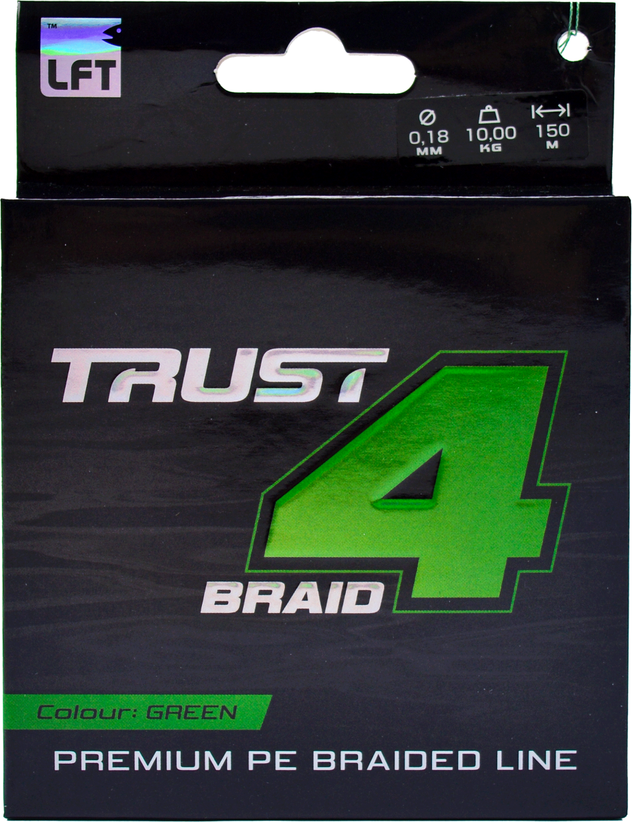 Lft Trust 4-Braid PE Green 150 meter