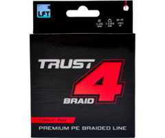 Lft Trust 4-Braid PE Red 150 meter