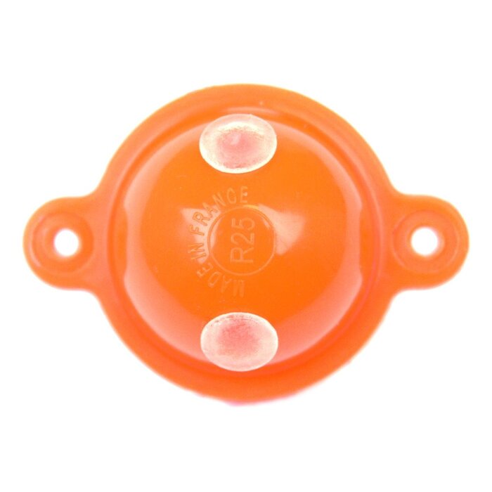 Lft Trout Bubble Float Orange 22 mm P/2