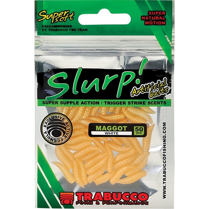 Trabucco Slurp Bait Maggot P/50