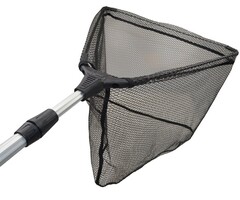 Lft Predator Landing Net 50x50 cm 6 mm Mesh Rubber Coated 2x70 cm Steel