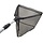 Predator Landing Net 50x50 cm 6 mm Mesh Rubber Coated 2x70 cm Steel