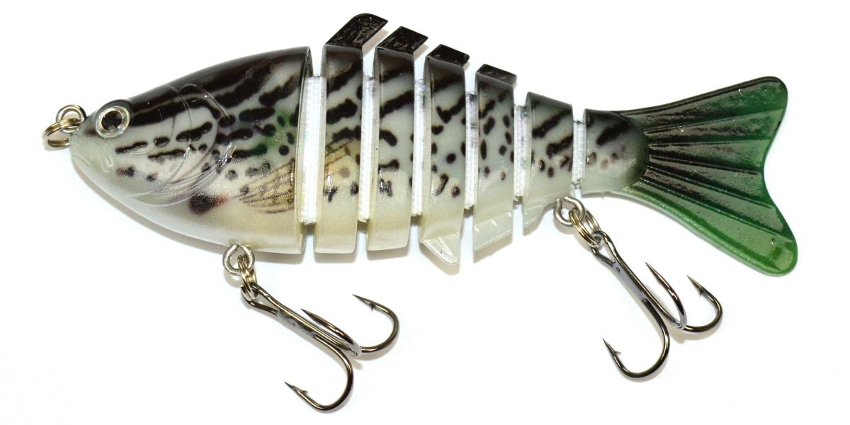 Lft Nature 7 Sections Swimbait 10 cm 15 gram Sinking