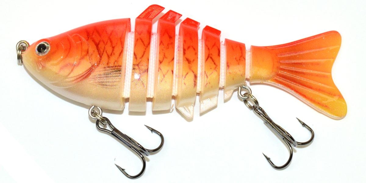 Lft Nature 7 Sections Swimbait 10 cm 15 gram Sinking