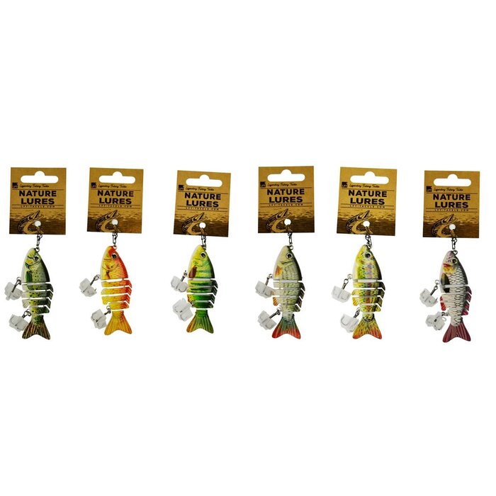 Lft Nature 6 Sections Swimbait 8 cm 13 gram Sinking