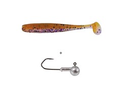 Lft Minnow Shad 5 Shads +1 Jighead 7.5 cm
