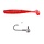 Minnow Shad 4 Shads +1 Jighead 9 cm