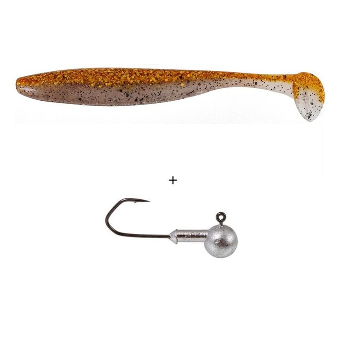 Lft Minnow Shad 3 Shads +1 Jighead 12 cm