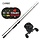 Combo Diatec Xf Baitcast 2.10 M 30-60 gram Inclusief Storm Ii Left Handed + Braid 0.14 mm