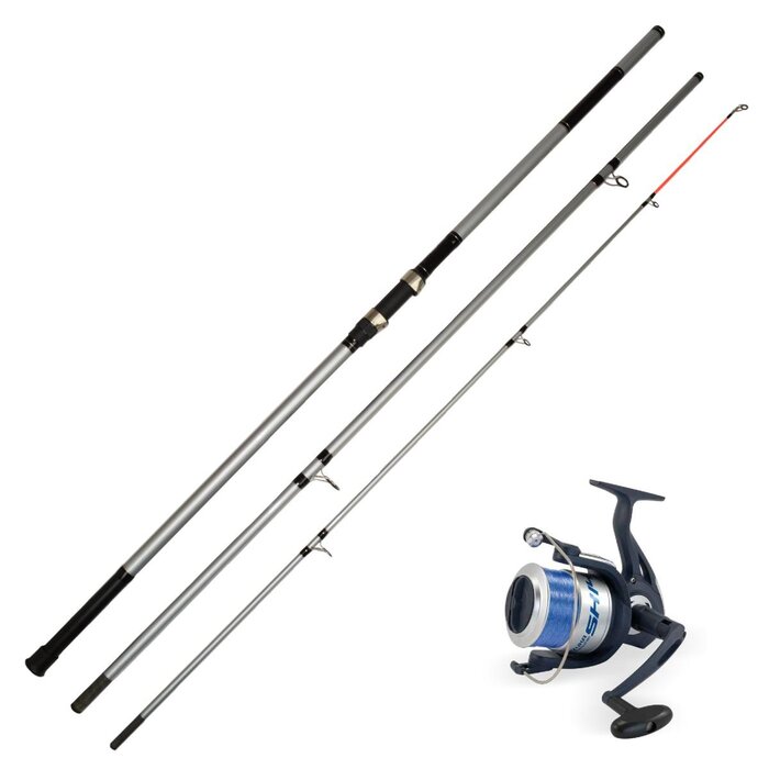 Lft Combo Atlantic Surf 4.20 M 100-200 gram Inclusief Shizuka SK-14 + Nylon