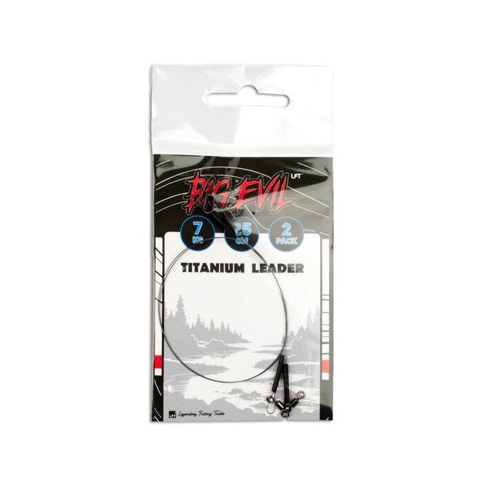 Lft Big Evil 2-pack Titanium Leader 25 cm