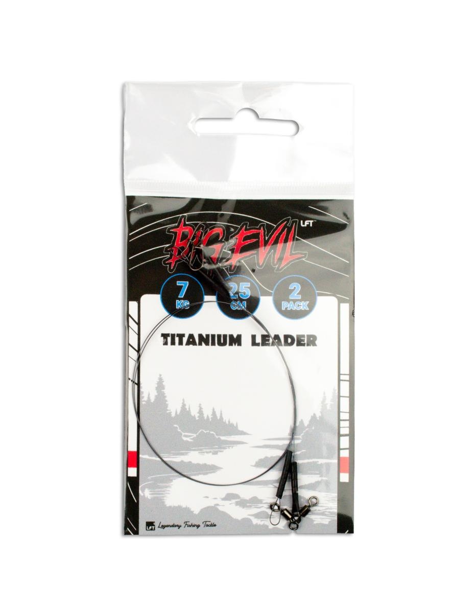 Lft Big Evil 2-pack Titanium Leader 25 cm