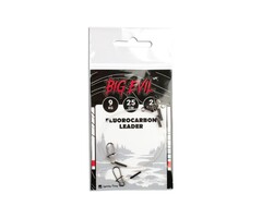 Lft Big Evil 2-pack Fluorocarbon Leader 25 cm