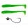 Bottom Jig Vibration Worm 2 Shads +1 Jighead 9 cm 5 gram #1/0