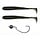 Bottom Jig Vibration Worm 2 Shads +1 Jighead 9 cm 5 gram #1/0