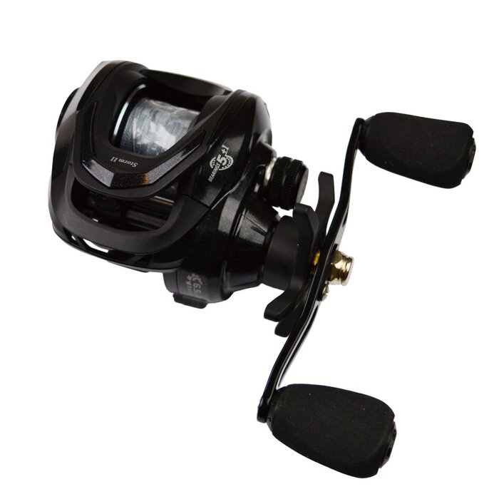 Lft Baitcast Reel Storm II Left Handed + Braid 0.18 mm