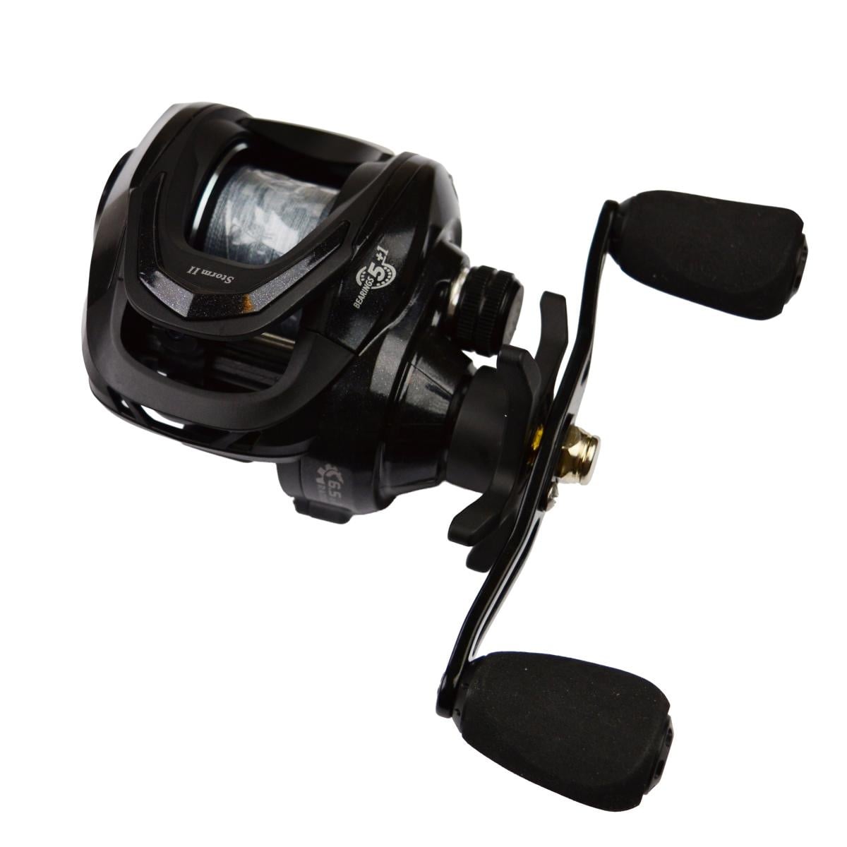 Lft Baitcast Reel Storm II Left Handed + Braid 0.18 mm