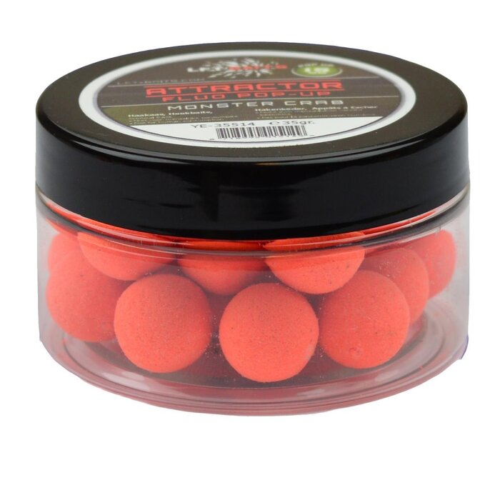 Lft Attractor Fluo Pop-Up Boilies 15 mm 35 gram