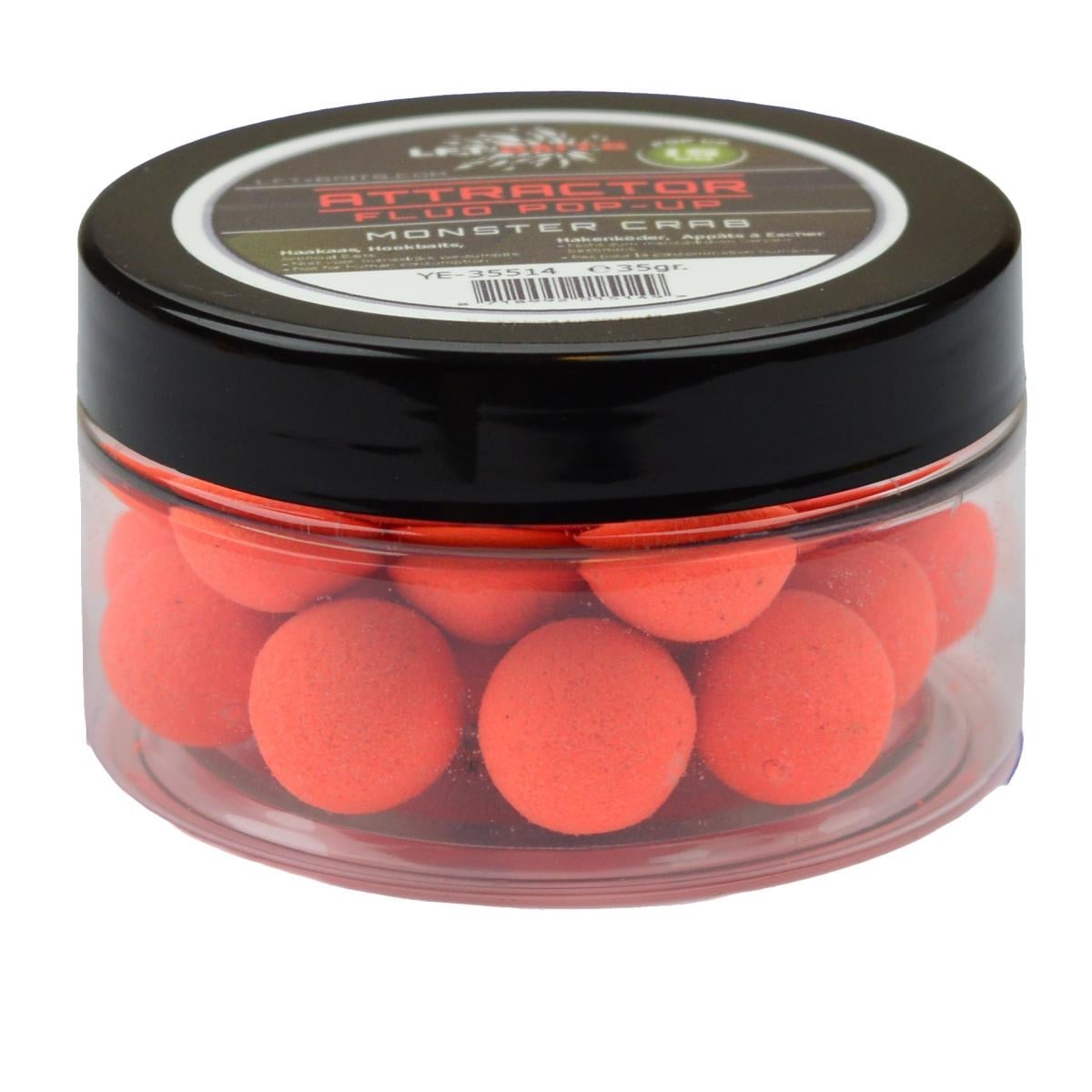 Lft Attractor Fluo Pop-Up Boilies 15 mm 35 gram