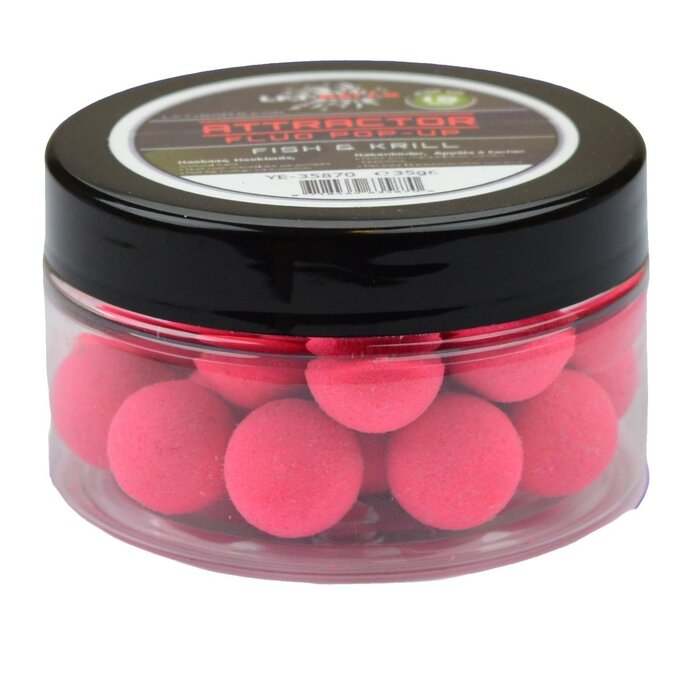 Lft Attractor Fluo Pop-Up Boilies 15 mm 35 gram