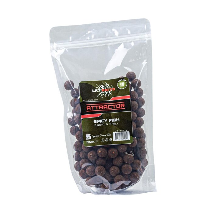 Lft Attractor Boilies 500 gram 15 mm