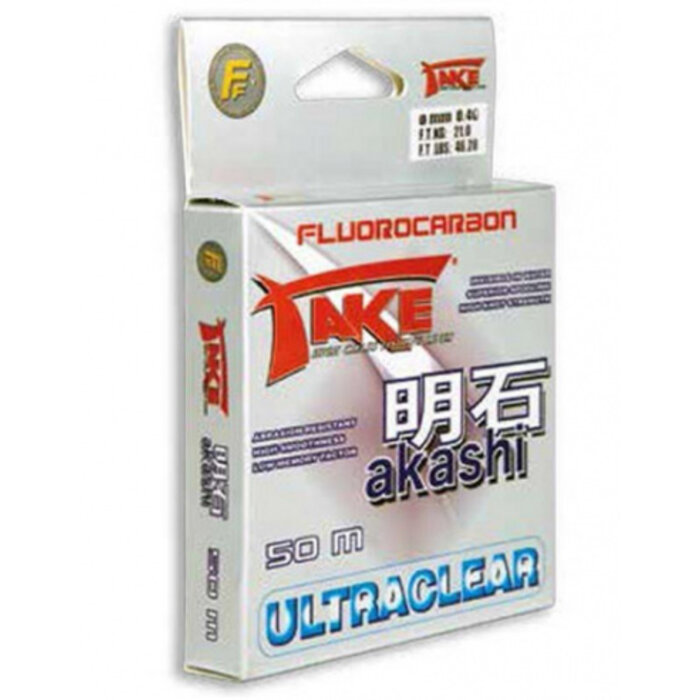 Take Akashi Ultraclear Fluorocarbon 50 meter