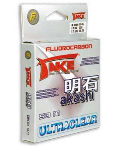 Take Akashi Ultraclear Fluorocarbon 50 meter
