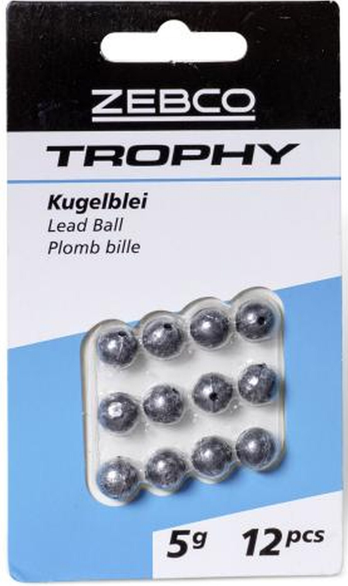 Zebco Lead Balls Met Gat