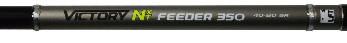 Lft Victory Nxt Feeder 3.50 M 40-80 gram inclusief 2-fiber solid tips 1+2 oz