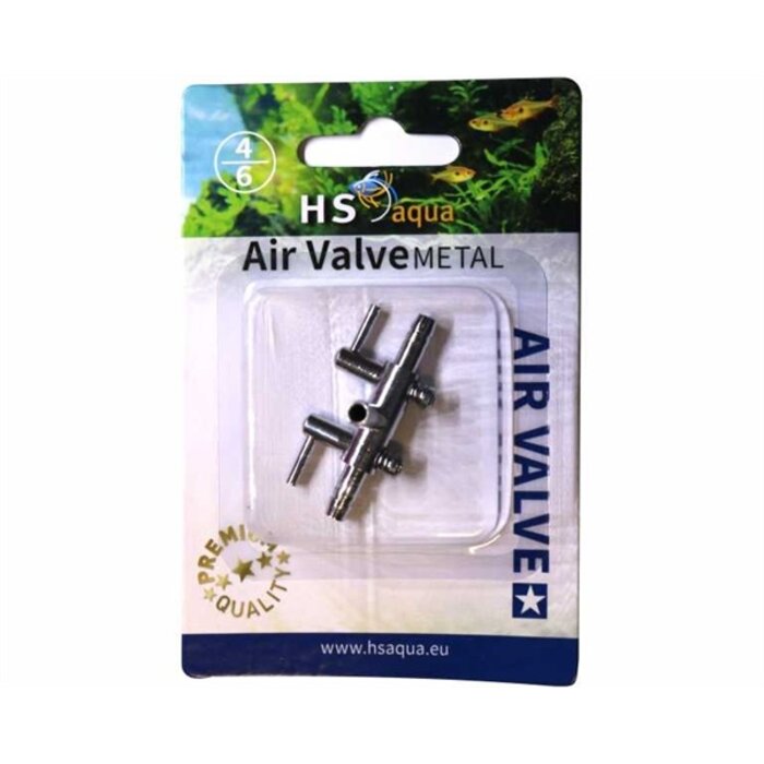 HS Aqua Luchtkraan Metaal 4-6 mm