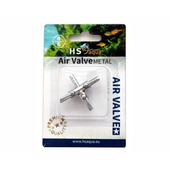 HS Aqua Luchtkraan Metaal 4-6 mm