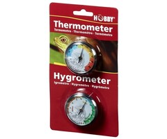 Hobby Terrano Analoge Thermometer en Hygrometer