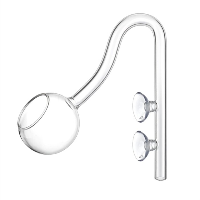 HS Aqua Glazen Uitstroombuis Bold
