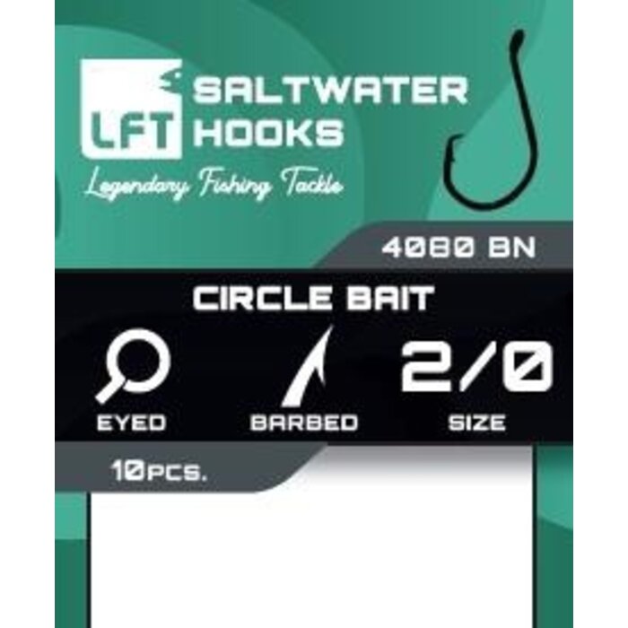 Lft Circle Bait Hooks 4080 BN
