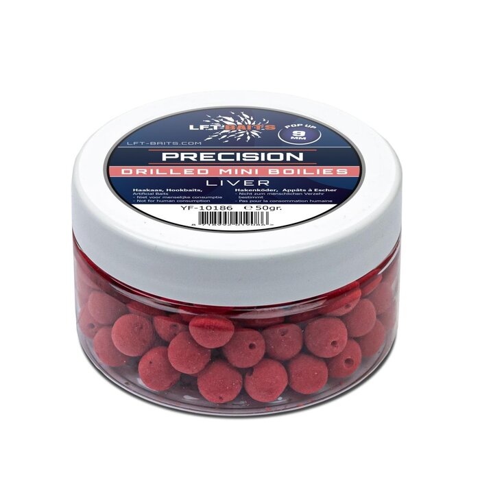 Lft Precision Drilled Mini Boilies 50 gram 9 mm