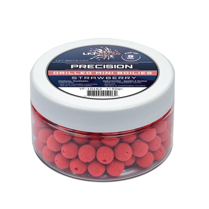 Lft Precision Drilled Mini Boilies 50 gram 9 mm