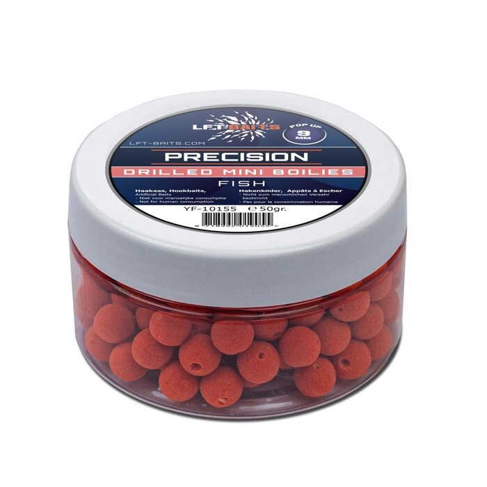 Lft Precision Drilled Mini Boilies 50 gram 9 mm