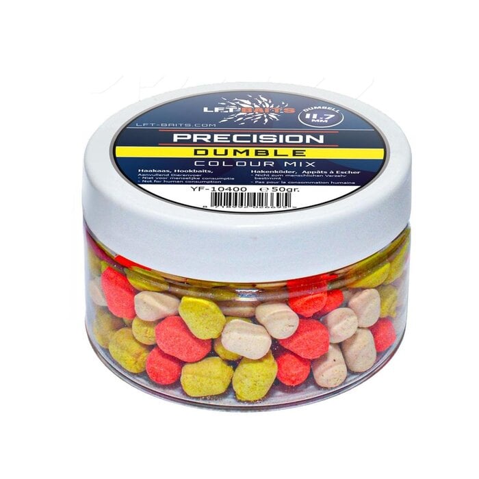 Lft Precision Fluo Dumble Color Mix 11x7 mm 50 gram