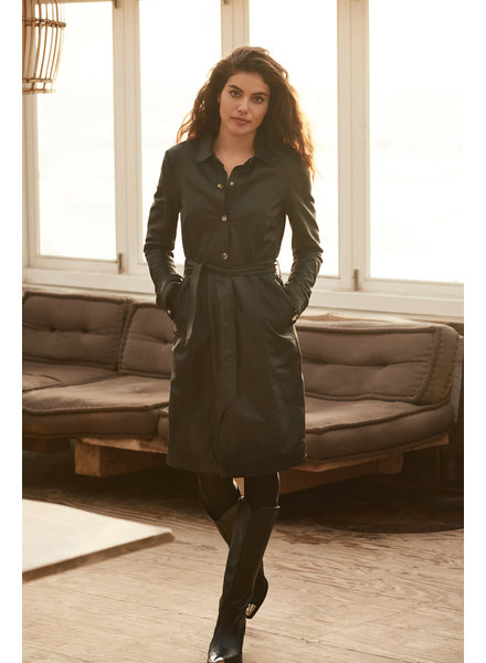 REPEAT by No56 REPEAT Ulvenhout No56 Your Number REPEAT leather pants taupe No56 Your Number REPEAT Ulvenhout