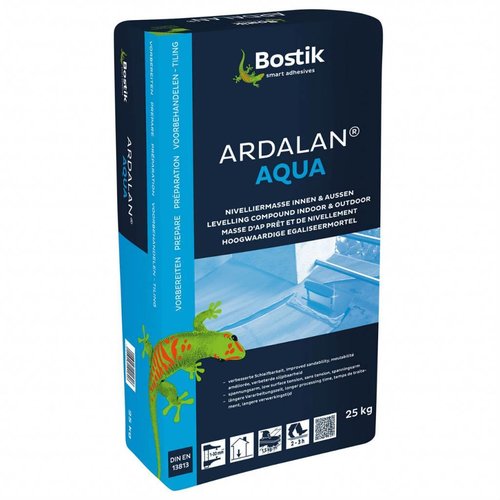 Bostik Bostik Ardalan Aqua egaliseermiddel zak 25kg