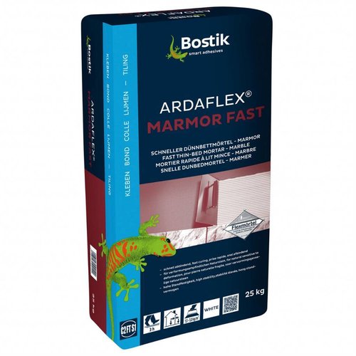 Bostik Ardaflex Marmor Fast snelle, witte poederlijm