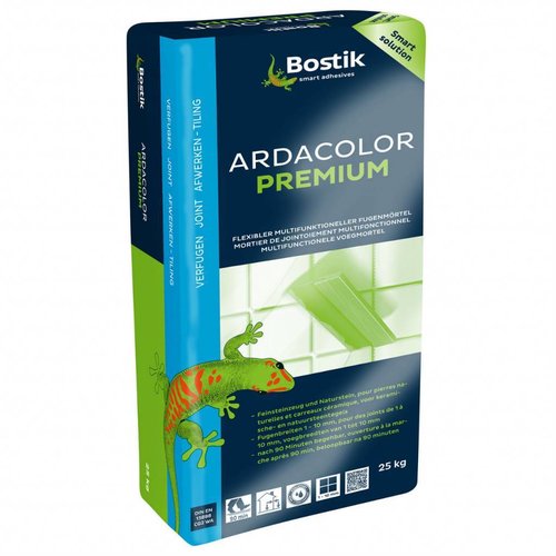 Bostik Ardacolor Premium hoogwaardige, sneluithardende voegmortel Bostik Bostik Ardacolor Premium hoogwaardige, sneluithardende voegmortel