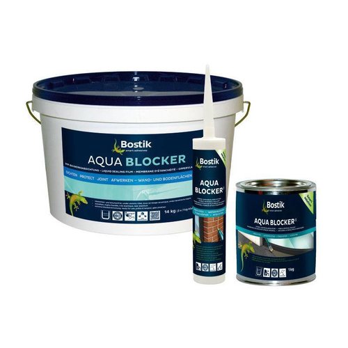 Bostik Aquablocker & Aquablocker Liquid 290ml, 1kg, 6kg en 14kg Bostik Bostik Aquablocker & Aquablocker Liquid 290ml, 1kg, 6kg en 14kg