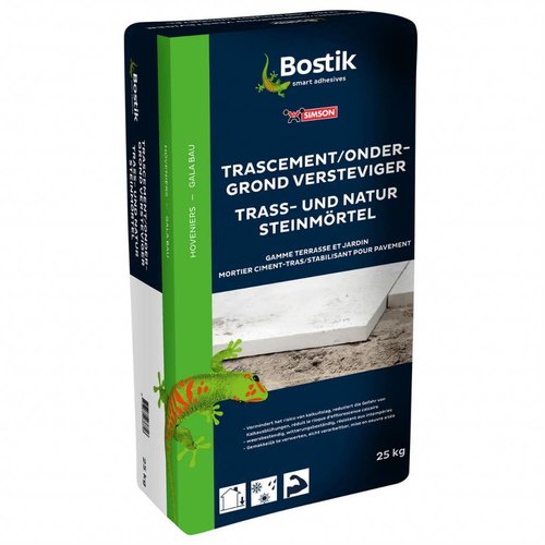 Bostik Bostik Hoveniers Trascementmortel / Ondergrondversteviger 25kg