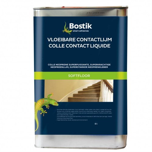Bostik Vloeibare contactlijm 750ml en 5l Bostik Bostik Vloeibare contactlijm 750ml en 5l