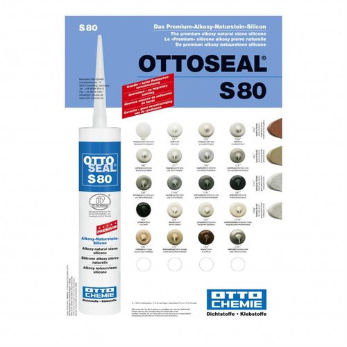 Otto Chemie S80 kleurenkaart