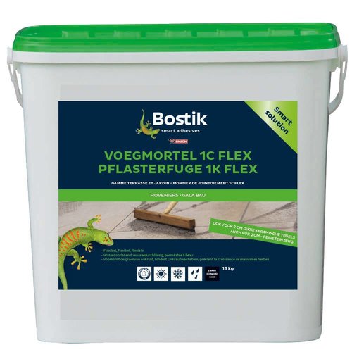 Bostik Bostik Hoveniers Voegmortel 1C Flex 15kg